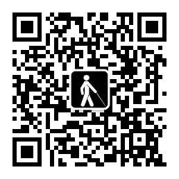 金盲杖自立生活微信公众号二维码